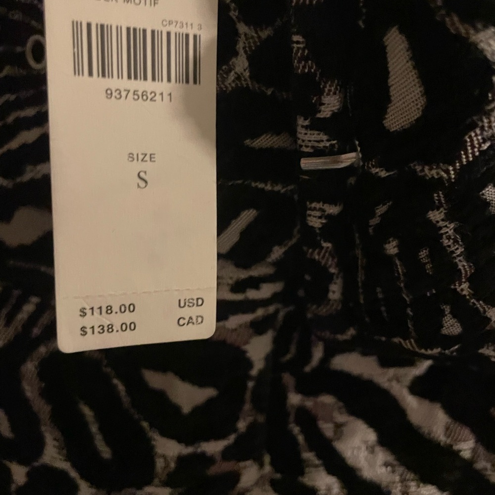 Anthropologie X Maeve Low Rise Belted Animal Print Micro Mini Skirt - Picture 6 of 6